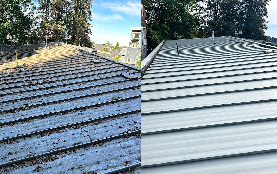 Metal Roof Washing in Vancouver, BC